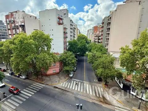 52m2  - 1 Ambiente con balcon terraza a Estrenar al Frente y Vista Abierta en Villa Urquiza
