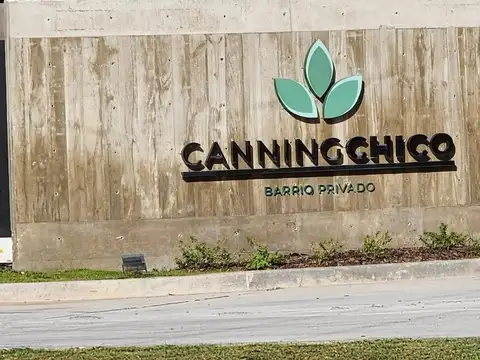 VENTA LOTE TERRENO EN BARRIO CERRADO CANNING CHICO