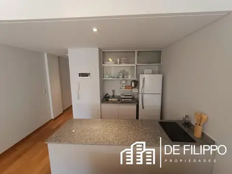 Monoambiente AMOBLADO Seguridad 24 Hs
