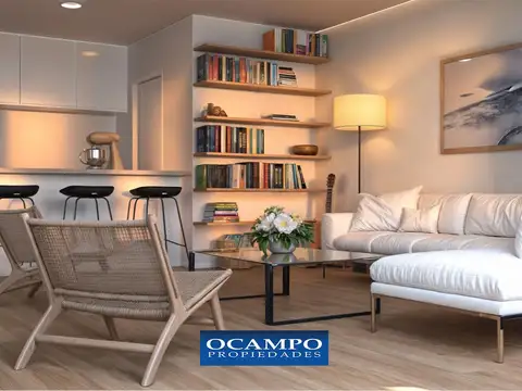 Departamento 3 ambientes con 2 baños