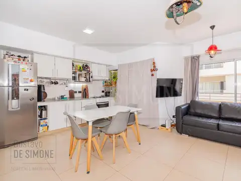 Departamento 2 ambientes con 1 baño