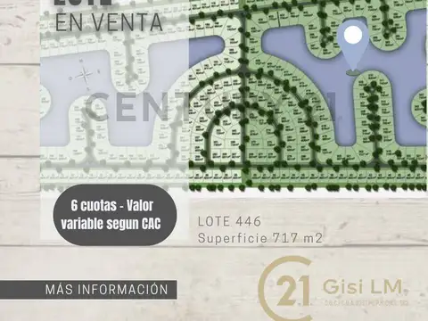 Lote en venta