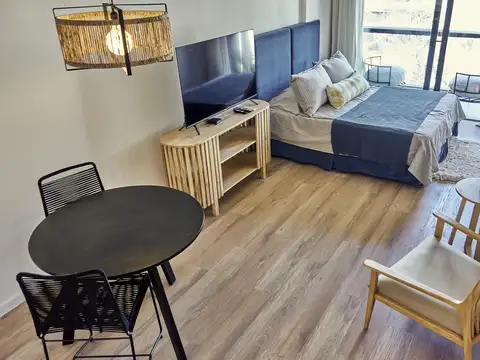 Monoambiente Premium Amoblado en Alquiler en Palermo Hollywood | Balcón, Piscina, Coworking y Seguridad 24 hs