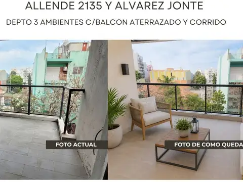 VENTA 3 AMBIENTES CON BALCÓN - 4°A - MONTE CASTRO