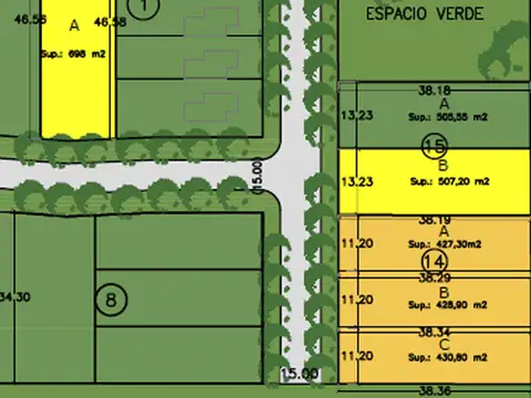 Lote en Venta Barrio Angosto