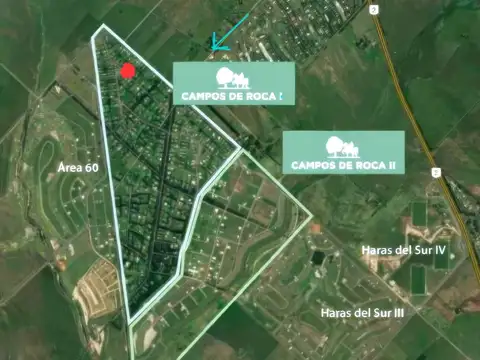 Terreno en Venta de 3636,0 m2