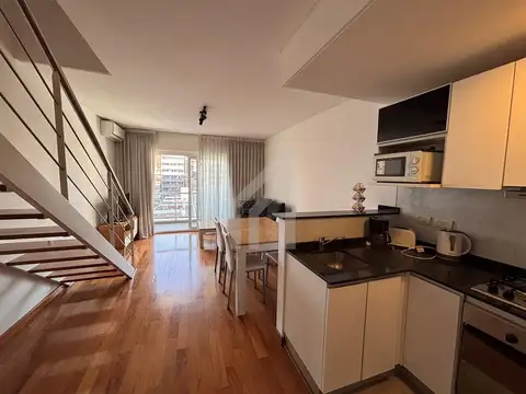 DEPARTAMENTO AMOBLADO EN DUPLEX EN  PALERMO