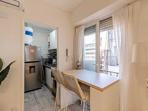 Departamento Monoambiente con 1 baño