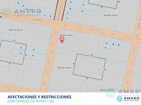 Juan Manuel de Rosas y 3 de Febrero