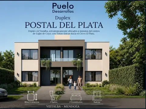 Venta de Duplex en pozo Vistalba
