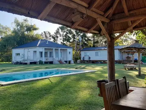 VENTA 3 CASAS SOBRE LA COSTA DEL RIO LUJAN Villa La Ñata