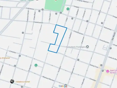 Lote 19.000 m2 venta Evans y Godoy Cruz Lujan de C