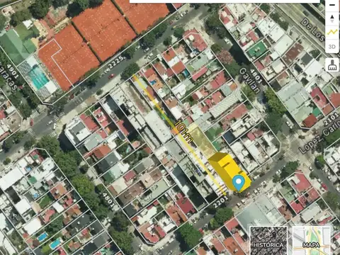 lote de terreno s/8,66x50 para construir 1200 m2