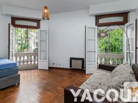 Departamento 2 ambientes con 2 baños