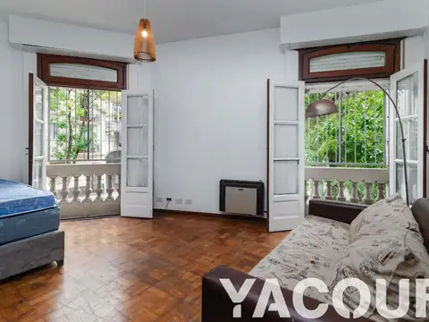 Departamento 2 ambientes con 2 baños