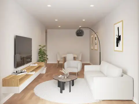 Departamento 3 ambientes con 2 baños