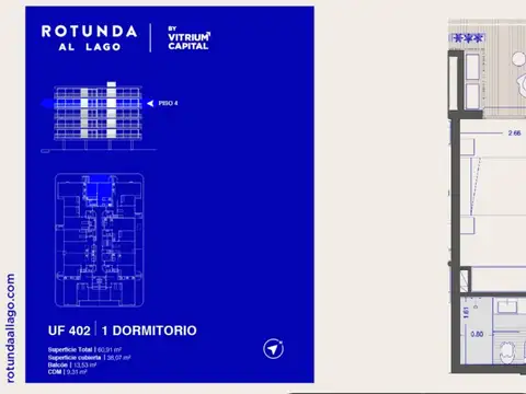 Rotunda al Lago 1 dorm Diciembre 2027
