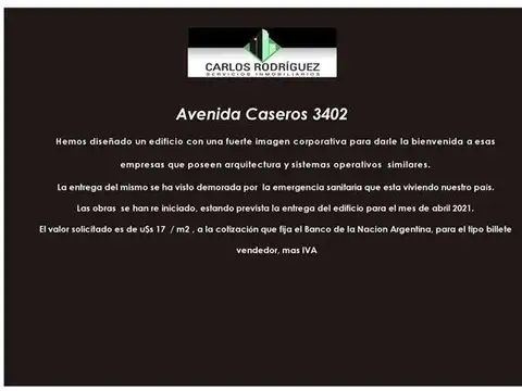 AVDA CASEROS al 3400