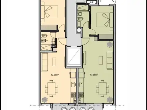 Departamento en Venta de 1 dormitorio