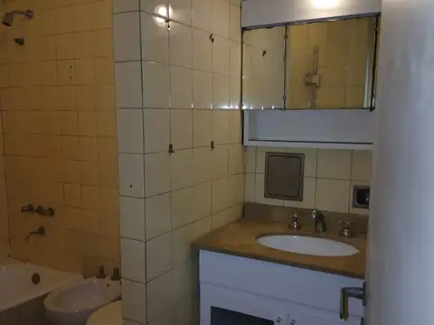 Departamento 2 ambientes con 1 baño