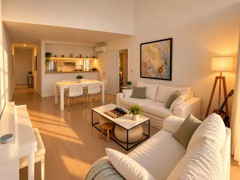 Departamento 4 ambientes con 2 baños