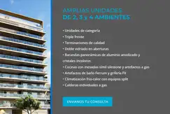 Departamentos 2,  3  y  4 ambientes de  1, 2 y 3 Dormitorios