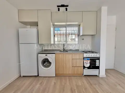 Departamento 2 ambientes con 1 baño