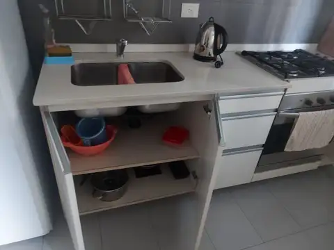 Departamento 2 ambientes con 2 baños