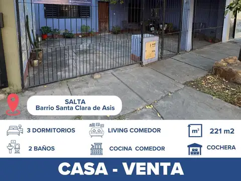 vendo casa Barrio Santa Clara