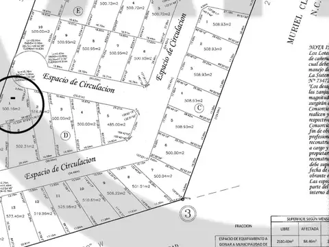 Terreno en Venta de 500,0 m2