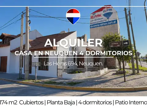 Alquiler casa nqn 4 dormitorios