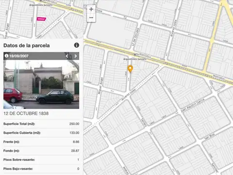 Terreno Venta Paternal-V Gral Mitre- Ex Incidencia