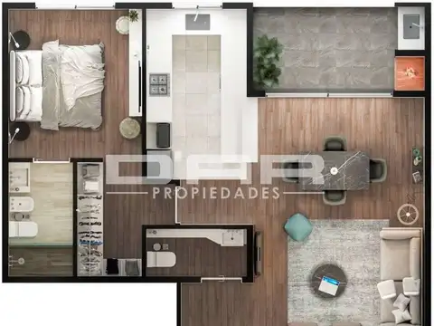 Espectacular Semipiso De 2 Ambientes! Venta En Pozo