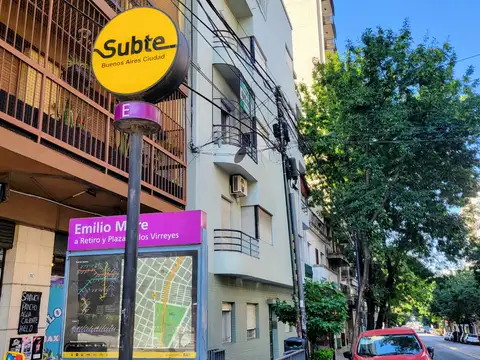 Departamento de 52 m² . 1 dormitorio en venta en Parque Chacabuco. A mts boca subte E. Emilio Mitre