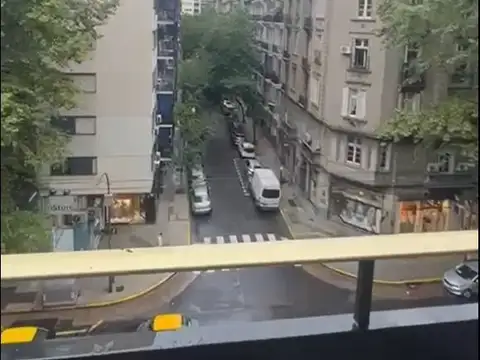 Alquiler temporario Semipiso 3 ambientes con balcón en Recoleta 2 pax Disponible