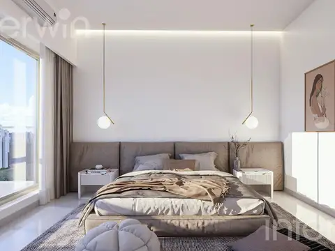 Departamento 2 ambientes con 1 baño