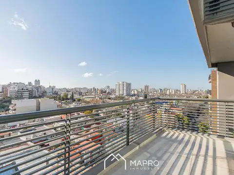 Unico 3 ambientes con balcon aterrazado cochera y amenities en Parque Chacabuco
