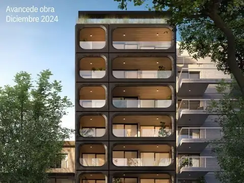 Departamento 2 ambientes con 2 baños