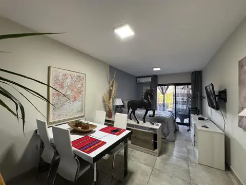 Departamento en alquiler balcon al frente amueblado