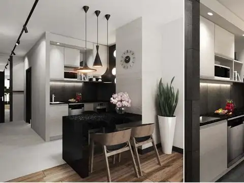 Departamento Monoambiente con 1 baño