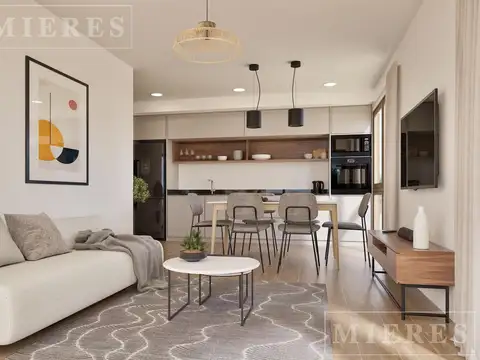 Departamento en venta  2 ambientes en Solara Escobar