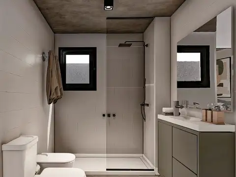 Departamento 2 ambientes con 1 baño