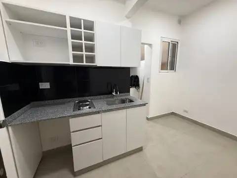 Alquiler Monoabiente con hab separada y lavadero