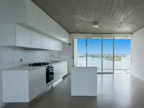 Departamento 2 ambientes con vista al lago Puertos