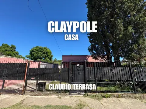 CASA EN VENTA EN CLAYPOLE