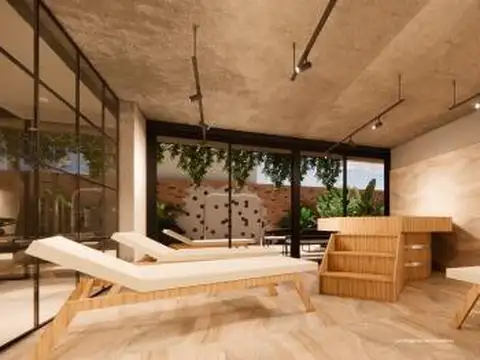 Departamento 2 ambientes con 1 baño