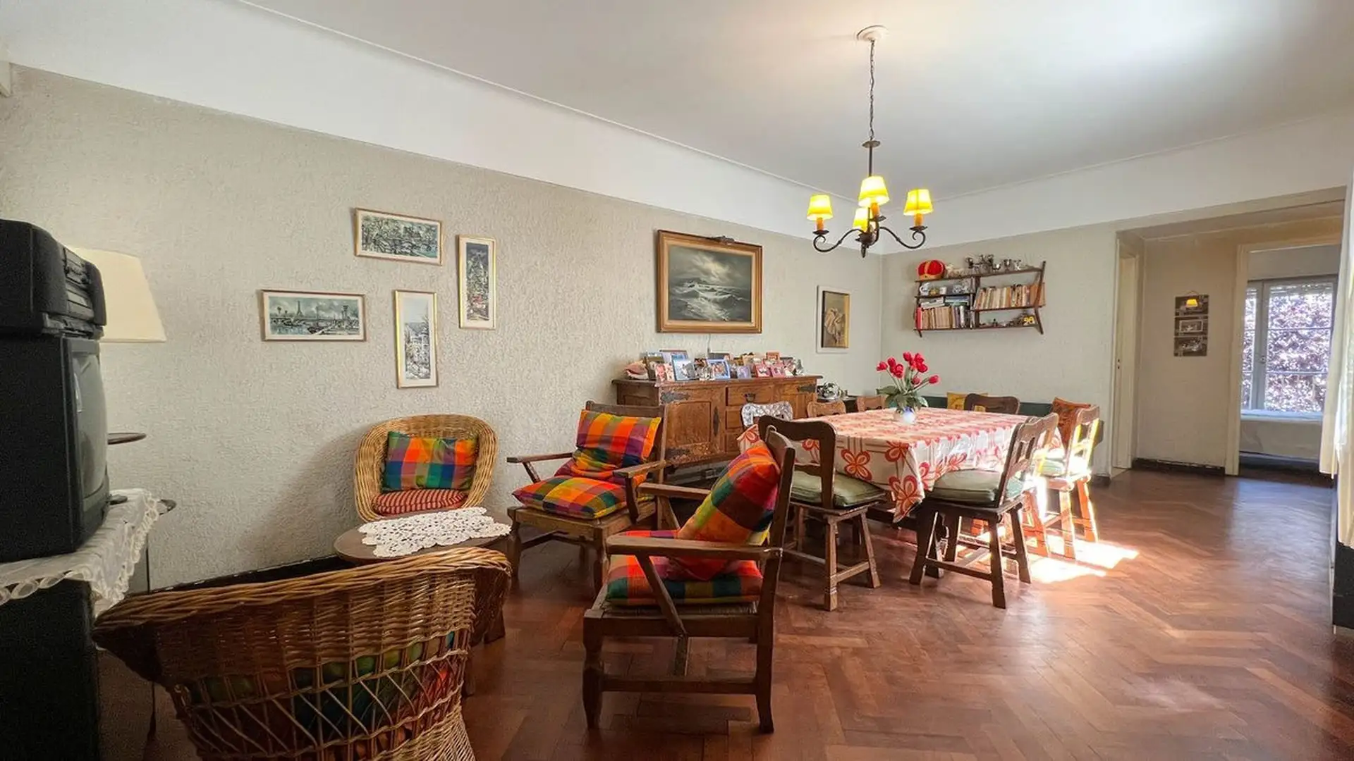 Venta Depto 3 amb al frente c/dependencia y patio
