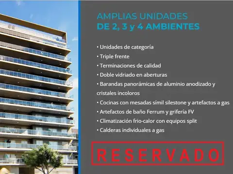 Departamento en Venta de 3 ambientes
