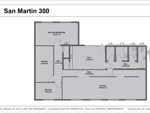 119 m² en Microcentro | Nuevo Valor – Solo USD 660/m²