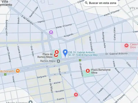 VTA SEMIPISO RAMOS MEJIA BALCON 3/4 AMB lavadero